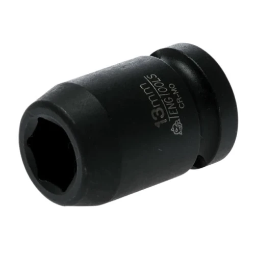 Teng Tools Impact Socket Hexagon 6 Point 1/2in Drive 13mm