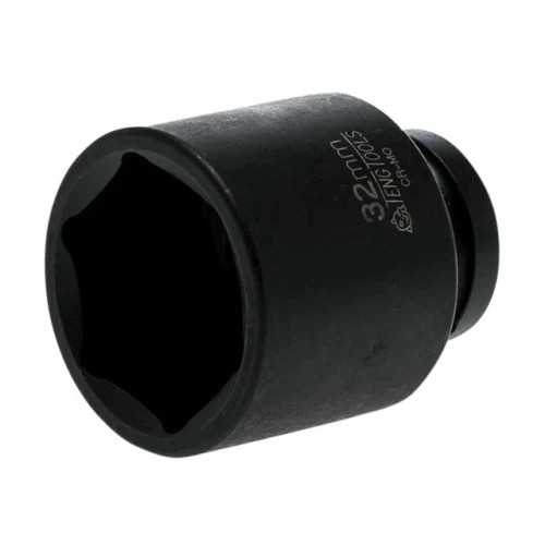 Teng Tools Impact Socket Hexagon 6 Point 1/2in Drive 32mm