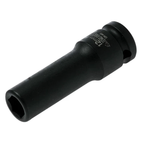 Teng Tools Deep Impact Socket Hexagon 6 Point 1/2in Drive 12mm