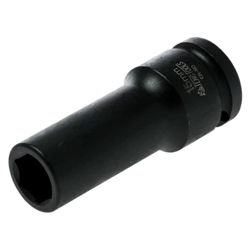 Teng Tools Deep Impact Socket Hexagon 6 Point 1/2in Drive 15mm