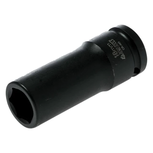 Teng Tools Deep Impact Socket Hexagon 6 Point 1/2in Drive 18mm