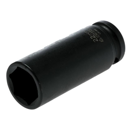 Teng Tools Deep Impact Socket Hexagon 6 Point 1/2in Drive 22mm