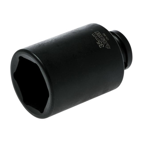 Teng Tools Deep Impact Socket Hexagon 6 Point 1/2in Drive 35mm