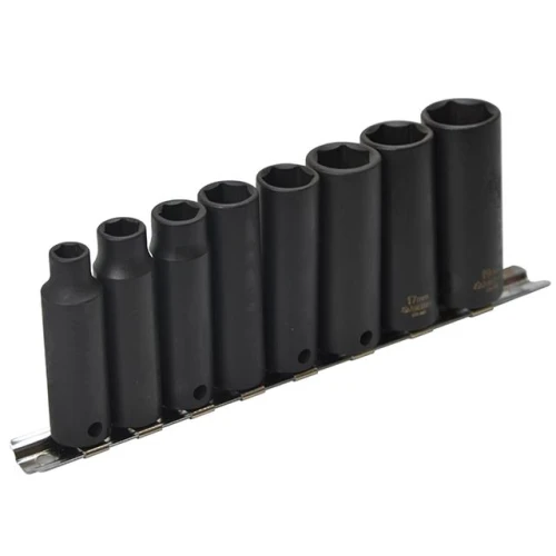 Teng Tools 9386 Deep Impact Socket Set of 8 Metric 3/8in Drive