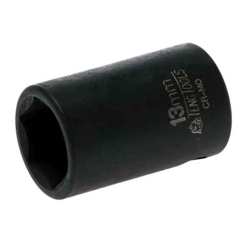 Teng Tools Impact Socket Hexagon 6 Point 3/8in Drive 13mm