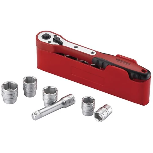 Teng Tools M3812N1 Basic Socket Set of 12 3/8in Drive