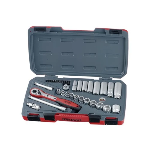 Teng Tools T3835AF Socket Set of 35 A/F 3/8in Drive
