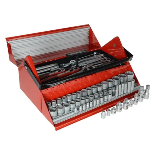 Teng Tools TC187 Mega Rosso Tool Kit Set of 187 1/4, 3/8 & 1/2in