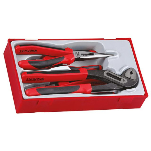 Teng Tools TT440t Mega Bite Plier Set 4 Piece