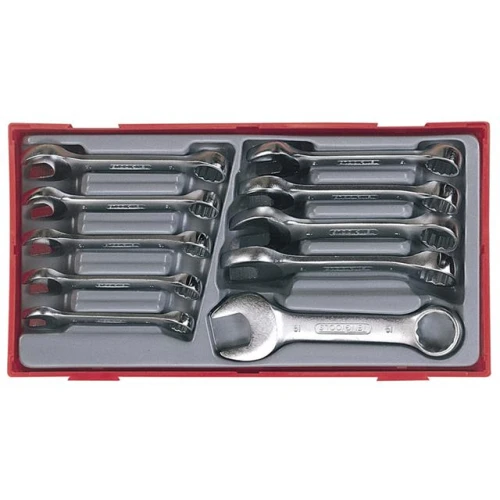Teng Tools TT6010M 10 Piece Midget Combination Spanner Set Metric