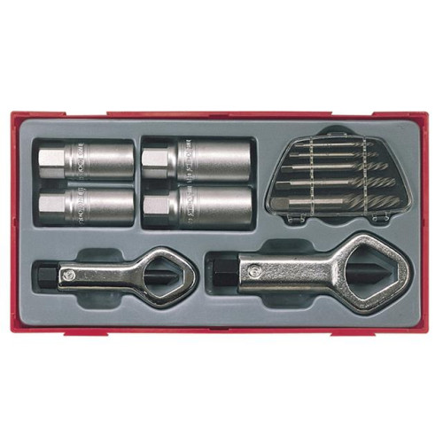 Teng Tools TTSN11 11 Piece Stud & Nut Remover Set
