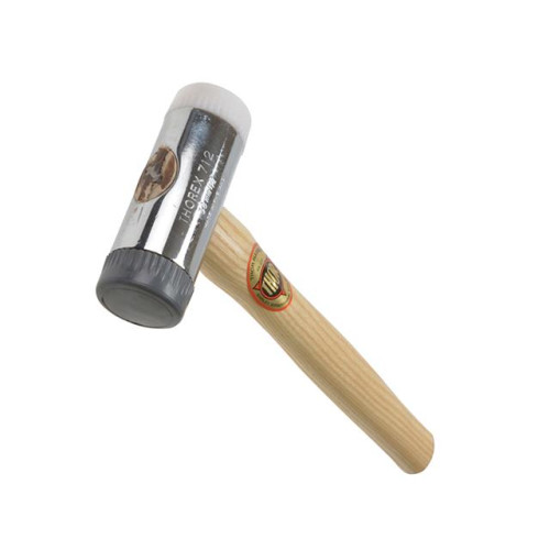 Thor 712R Soft & Hard Faced Hammer Wood Handle 38mm 650g