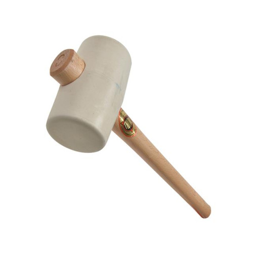 Thor 954W White Rubber Mallet 74mm 970g