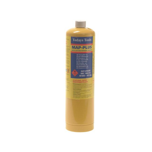 Yellow Map-Plus Gas Cylinder 453g