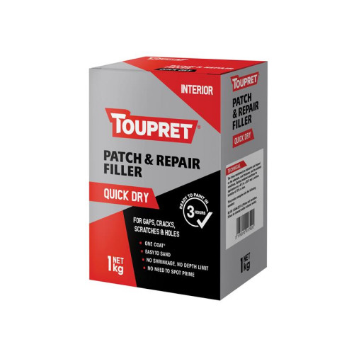 Toupret Quick Dry Patch & Repair 1kg