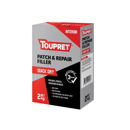 Toupret Quick Dry Patch & Repair 2kg