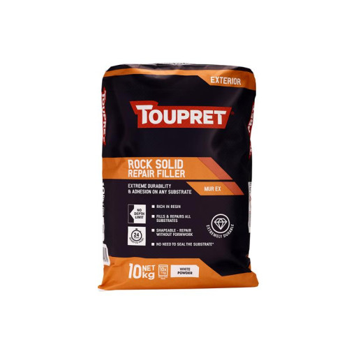 Toupret Rock Solid Repair Filler 10kg