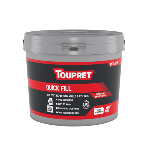 Toupret Quick Fill (Interior) - 4 litre