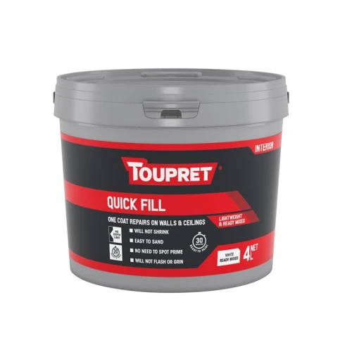Toupret Quick Fill (Interior) - 4 litre