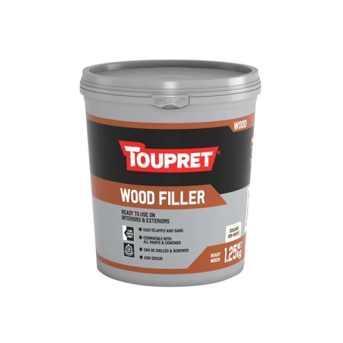 Toupret Wood Filler Off-White 1.25kg