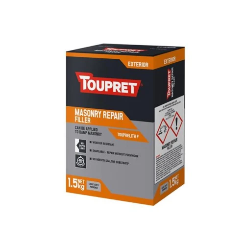 Toupret Masonry Repair Filler (Touprelith F) 1.5Kg