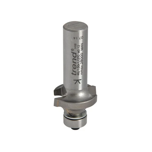 Trend 46/130 x 1/4 TCT Bearing Guided Ovolo & Round Over 6.3mm Radius