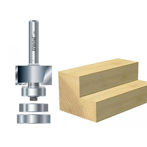 46/44 x 1/4 TCT Bearing Guided Rebate 24mm x 12.7mm