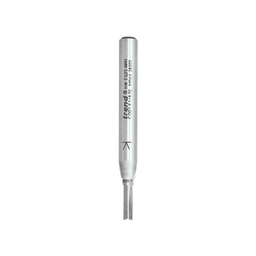 Trend C008 x 1/4 TCT Two Flute Cutter 6.3mm x 25.4mm