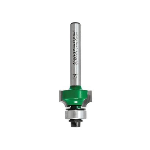Trend C074 x 1/4 TC Round Over Two Flute Cutter 3.2 x 9.5mm