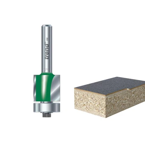 C115 X 1/4 Tct 90&Acirc;&deg; Bearing Guided Trimmer Cutter 9.5 X 12.7mm