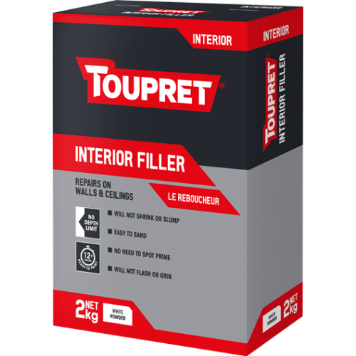Toupret Le Reboucheur Interior Filler 2Kg