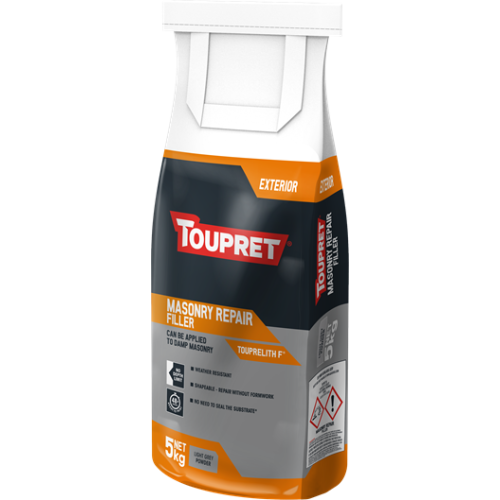 Toupret Touprelith F Masonry Repair Filler 5Kg