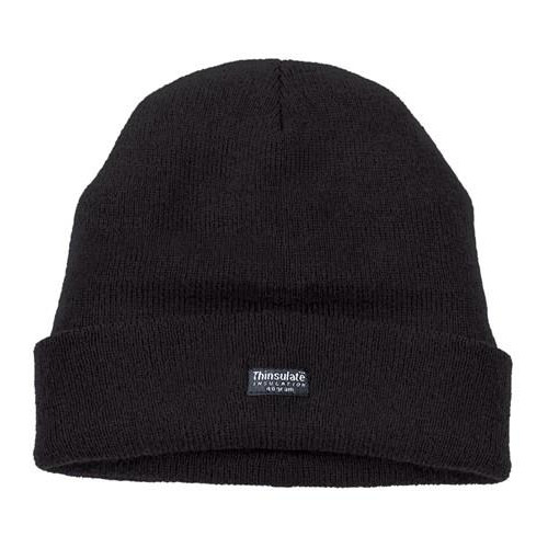 Thinsulate Knitted Hat Black