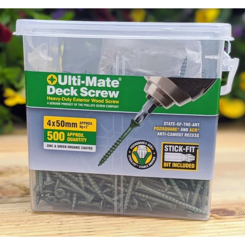 Ultimate Decking Screws 4.0 X 50 (500)