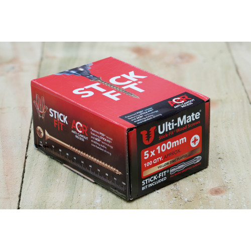 Ultimate Woodscrew Box 5x100mm