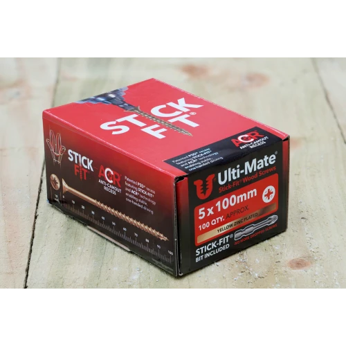 Ultimate Woodscrew Box 5x100mm
