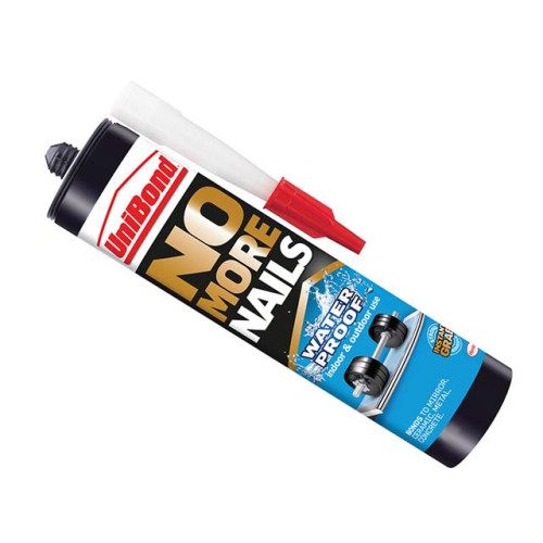 UniBond No More Nails Waterproof Interior / Exterior - Solvent Free 300ml