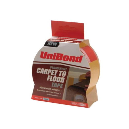 UniBond Carpet Tape Permanent 50mm x 10m