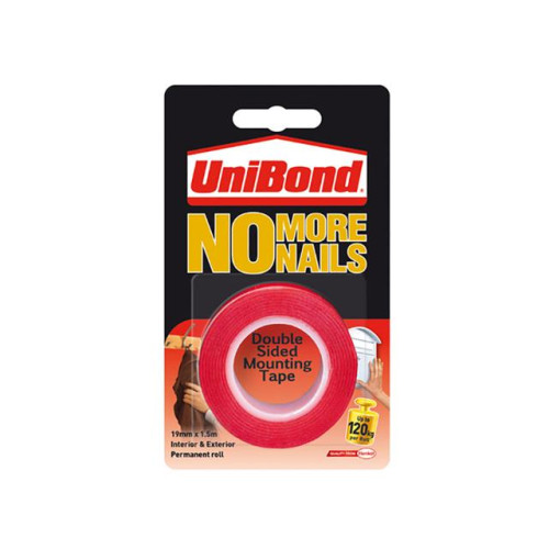 UniBond No More Nails Roll Interior / Exterior 19mm x 1.5m