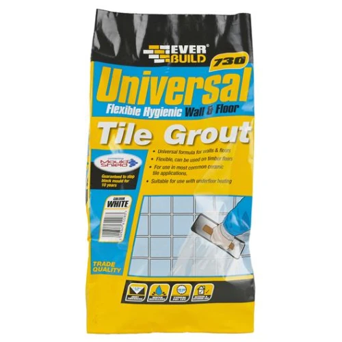 730 UNIVERSAL FLEXIBLE GROUT WHITE 5KG