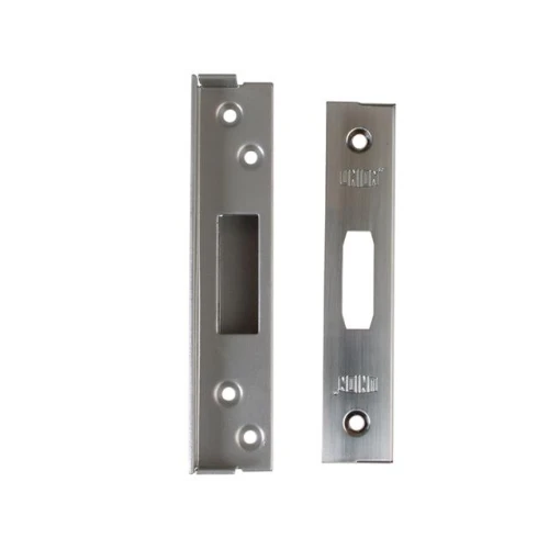 Union Strongbolt 2100 Mortice Deadlock Rebate Kit 13mm Satin Chrome Box