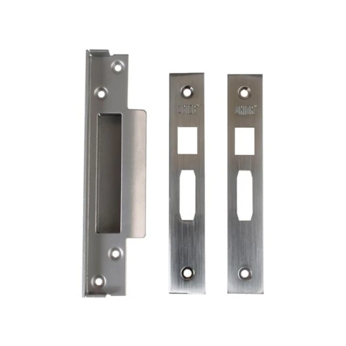 Union StrongBOLT 2200 Mortice Sash Lock Rebate Kit 13mm Satin Chrome Box