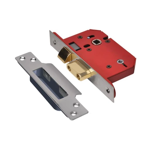 Union StrongBOLT 22WCS Stainless Steel Mortice Bathroom Lock Visi 79mm 3in