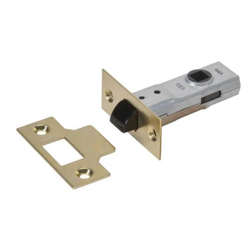 Y2600 Tubular Latch Essentials Polished Brass Finish Visi 65mm 2.5in