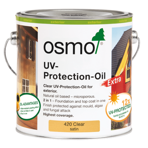 Osmo UV Protection Oil Extra 420 Clear 2.5 Litres