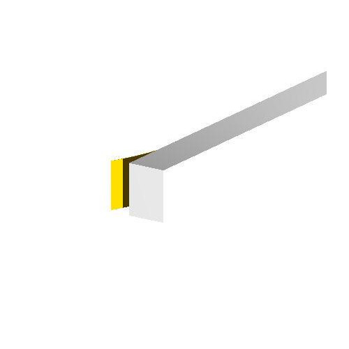 PVC Foam Draught Excluder White 15 Metre