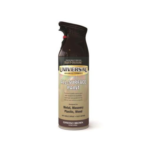 Rust-Oleum Universal Espresso Brown Gloss 400Mls