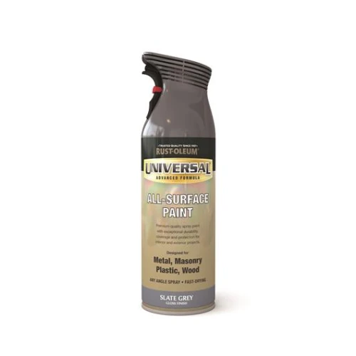 Rust-Oleum Universal Slate Grey Gloss 400Mls