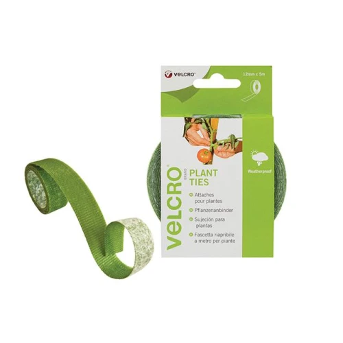 Velcro Plant Ties VELCRO&Acirc;&reg; Brand 12mm x 5m Green