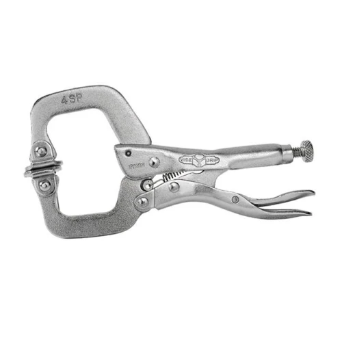 Irwin Vise-Grip 4SP Locking C Clamp Swivel Pad 100mm (4in)